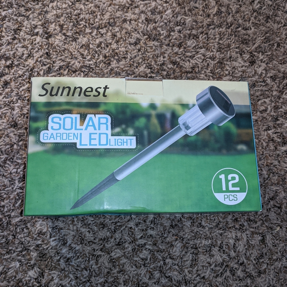 Solar Lights (Set of 6) NEW!!